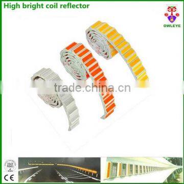 cat eye reflective roadside delineator/Line Type Guardrail Delineator Reflector