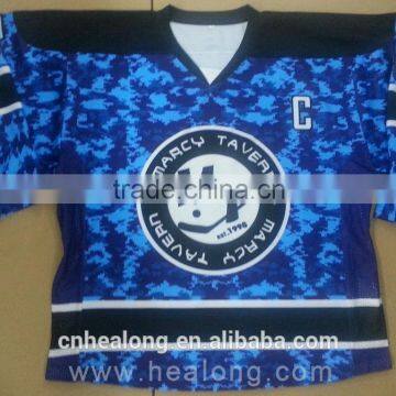 Camo Custom Made Ice Hockey Jersey Sublimation Team Set Clothing Design