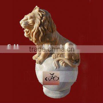 Stone Lion Animal Statue