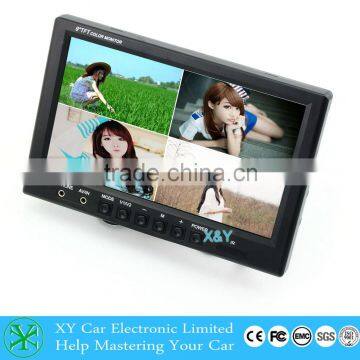 12V-24V 4 Split TFT LCD car monitor with hdmi input,9inch car lcd monitor XY-2091Q