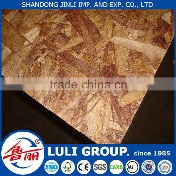 12mm 15mm 18mm waterproof osb board with high quality from shandong LULI GROUP manufacturers China