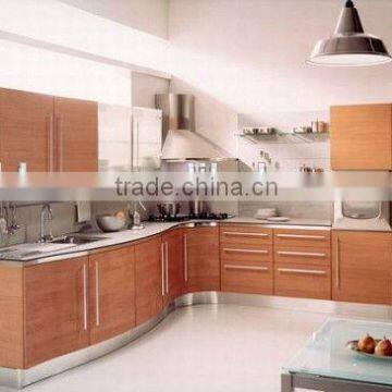 China made european style apartment kitchen cabinet