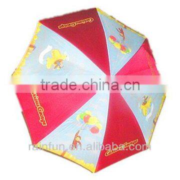 Chinese manufacturer safe open kid straight umbrella