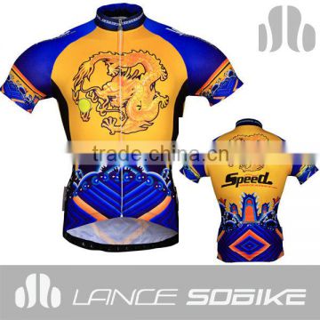 2013 Sublimation Short Sleeve Custom Jersey Cycling