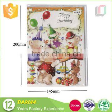 2016 China Oem Embossing Hot Stamping Foldable Luxury Art Paper Music Greeting Cards photo-4