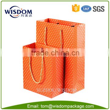 personalized fashion various paper gift bags with logo