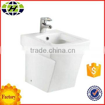 square shape bathroom sanitary ware ceramic toilet bidet seat