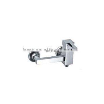 Square Brass Single Handle Shower Faucet