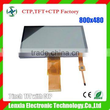 7inch Capacitive Touch Panel Innolux Lcd Screen With 800x480 Dots and RGB Interface photo-3