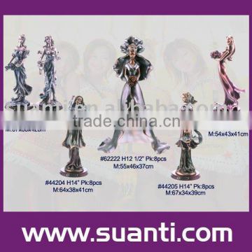 New style modern carfft resin figurines for home decor