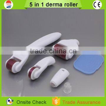 2015 new products skin care micro needle 5 in 1 derma roller