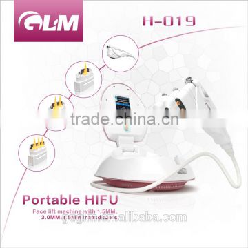 No Pain 2016 Newest Portable HIFU Ultrasound 4MHZ Hifu Face Lifting Beauty Machine