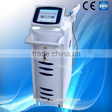 One minute permanent hair removal Alexandrite laser 755nm