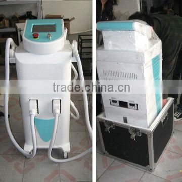 China Best rf skin tightening face lifting machine with E-light ND YAG Laser