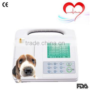 1-channel Vet Electrocardiograph Veterinary ECG EKG machine