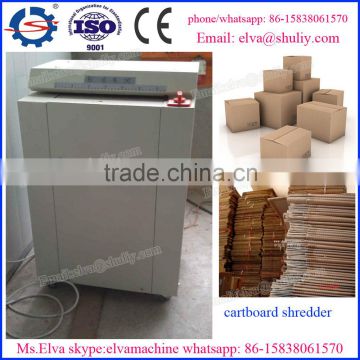 High efficient electric corrugated waste carton shredder