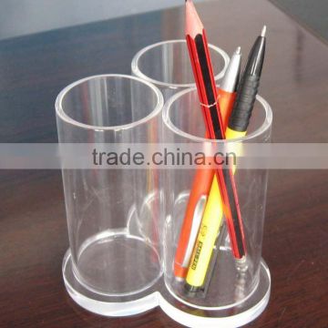 acrylic pen container,acrylic brush pot, acrylic pen holder