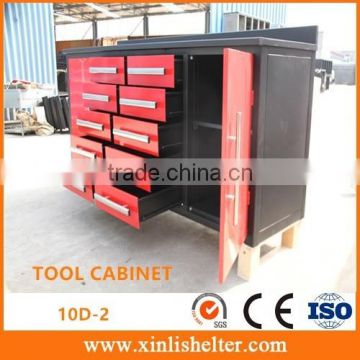 Farm technology metal tool box roller cabinet