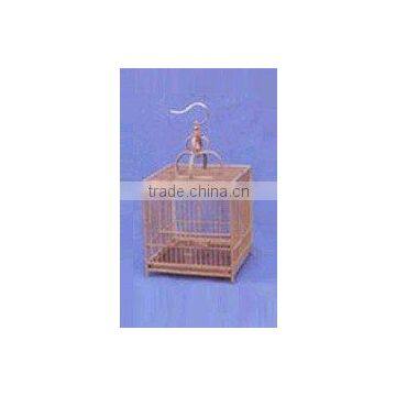 wooden bamboo bird cage