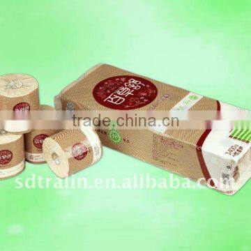 Unbleached Non-wood fiber Toilet Paper