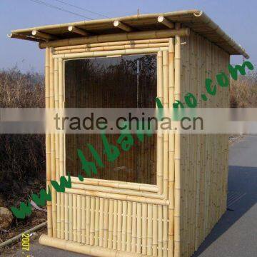 Natural bamboo gazebo