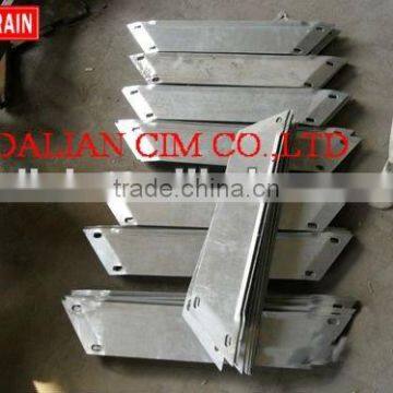 center pivot irrigation system part-truss angle plate