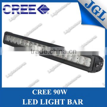 super power 12v waterproof led light bar 90 watt led light driving lights bar