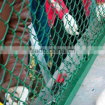 factory supply chain link fence/high-way and railway wire mesh fence