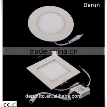 Recessed Mini Square Led Panel Light With Radiator 6/9/12/15/18/24w photo-5