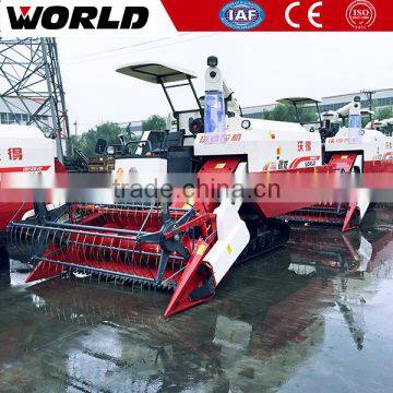 price of mini grain harvester combine with Rubber track