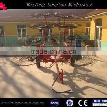 With Two Years Warranty 8 Wheel Caddy Hay Rake, Carted Hay Rake,Hay Tedder for Sale photo-2