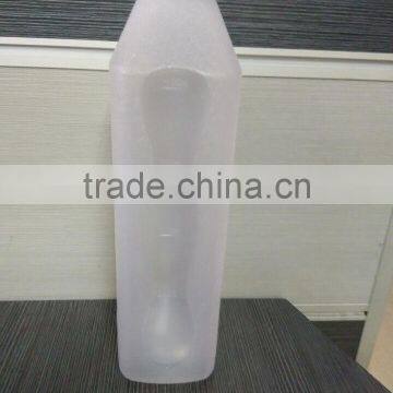 OEM Blow Molding plastic HDPE milk bottle Square Plastic Juice Bottle for sale