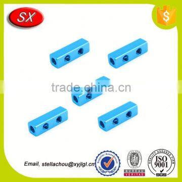 Custom Single Machined Cnc Machined Manifold Block Brass Part photo-4