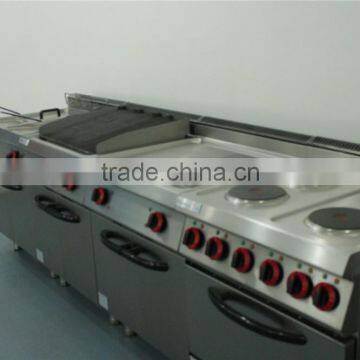 Commercial Kitchen 4 Burner Gas Stoves With Electric Oven photo-5