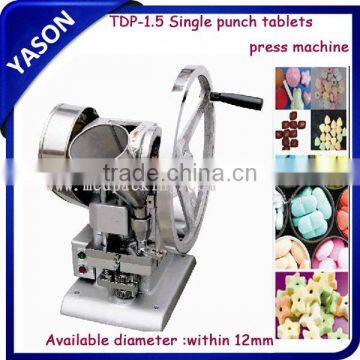 Tablet Press TDP 1.5 single punch tablet press machine
