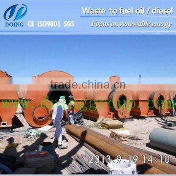 high efficient tyre to oil energy recovery machine