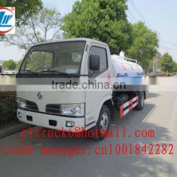 Dongfeng Furuika 4*2 small-scale vacuum fecal suction vehicle