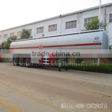 CLW 3 Axles Aluminum Trailer 55000L for Oil Transportation