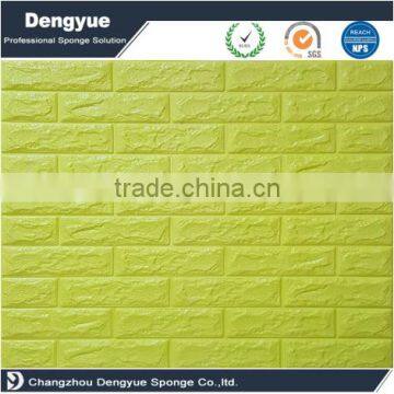 3D brick pattern foam wallpaper for Europe