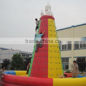 CE Inflatable outdoor rock climbing