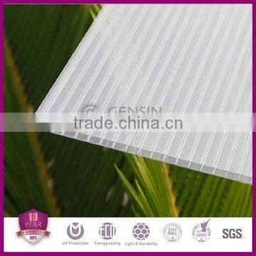 4mm/6mm Translucent Double Skin Polycarbonate Hollow Sheet 100% Makrolon PC Resin UV Protector 2100mm x 5800mm/6000mm/11800mm photo-4