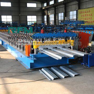 Galvanized Steel Floor Decking Sheet Roll Forming Machine photo-3