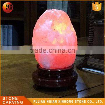 Hand Carved Salt Light And Electric
