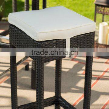 All-Weather Wicker Bar Height Dining Set for 4 Seats