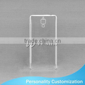 Wholesale Custom Design Light Weight Bulk 3D Clear Blank Sublimation Plastic Cell Phone Case For Xiaomi Mi4