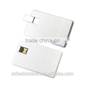 Metal Business Credit Card USB Flash Pen Drive, Silk Printing/laser Engraving Logo photo-3