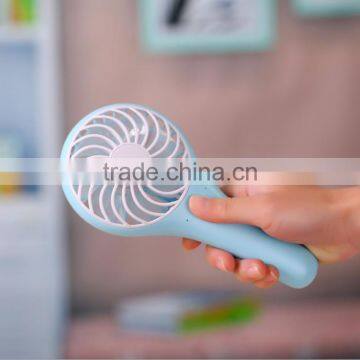 Creative USB Charge Handheld Air Fan, Mini Desktop Water Drop Fan For Student