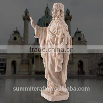 Resin Sandstone Jesus Figures Jesus Statues for Sale photo-2