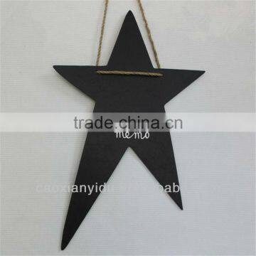 wholesale in stock anmial chalkboard blackboard roap hotel decor message board writing board decorative memo board pentagram