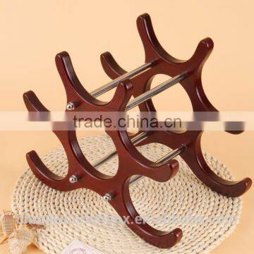 2016 good quality wood wine rack